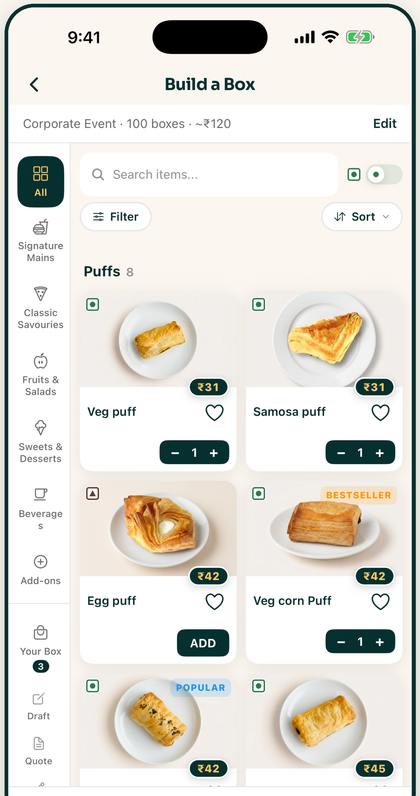 Building your own box in the Tidbeat app